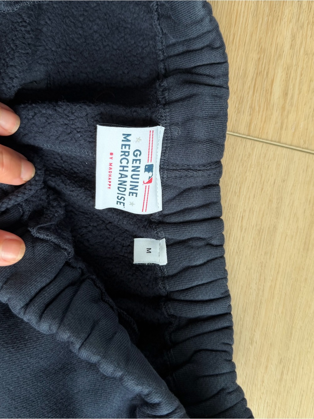 Madhappy x Yankees Sweatpants with White Logo Stitching - Picture 2 of 2